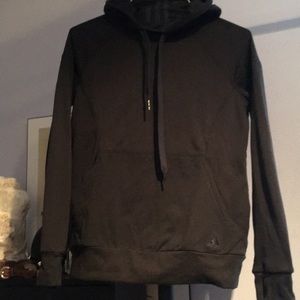 Black fleece adidas hoodie